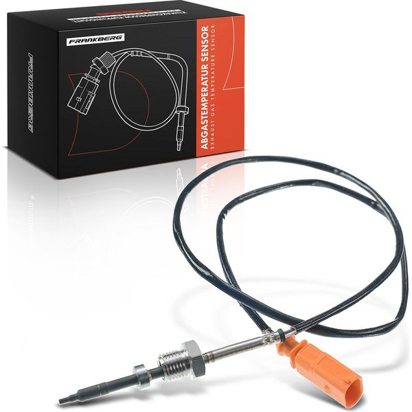 Frankberg 1X Sensore Temperatura Gas Di Scarico Per Vw Touareg 7P5 Porsche Cayenne 3.0L-image