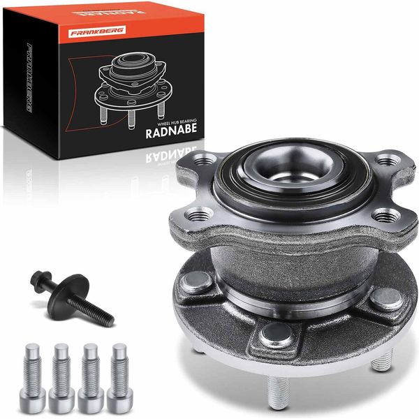 Frankberg 1X Mozzo Ruota Set Di Cuscinetti Asse Posteriore Entrambi I Lati Per Ford Kuga I 2.0L 2.5L 2008-2012-image