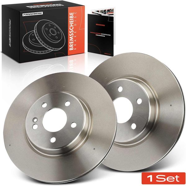 Frankberg 2X Dischi Freno Asse Posteriore Per Mercedes-Benz W205 A205 C205 S205 C257 W213 Anno Dal 2015-image