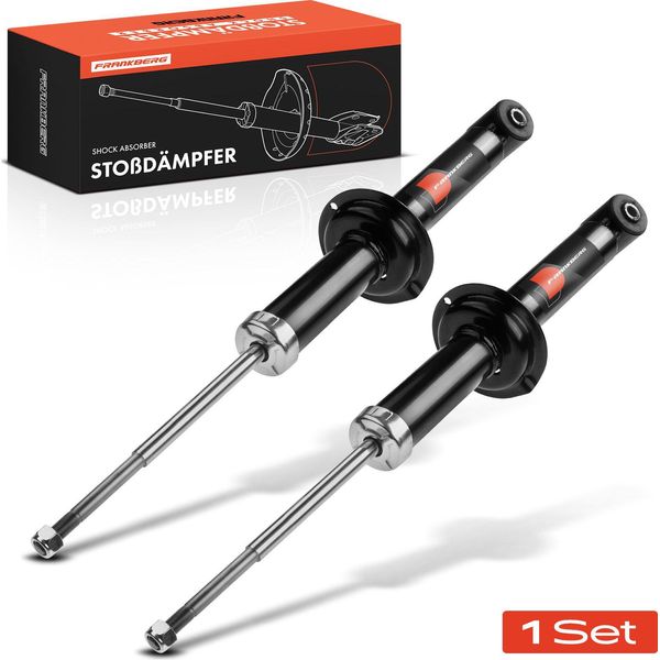 Frankberg 2X Ammortizzatore Asse Posteriore Per Audi 80 90 Coupe 81 855 856 1978-1991-image