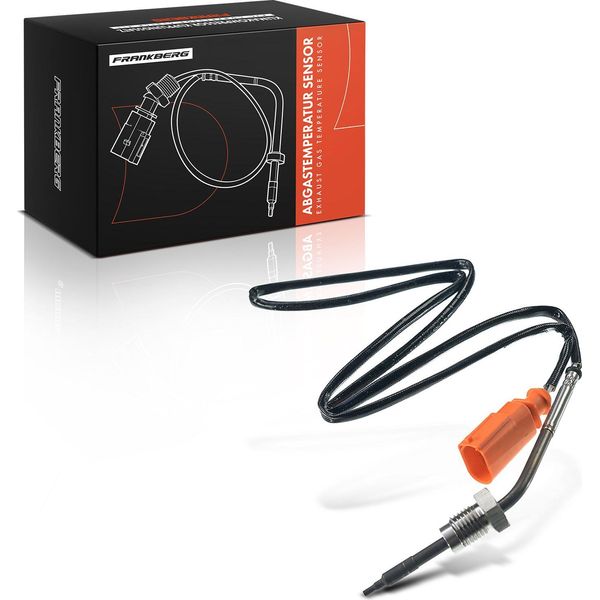 Frankberg 1X Sensore Temperatura Gas Di Scarico Per Vw Polo Seat Ibiza Skoda Fabia 1.2L-image