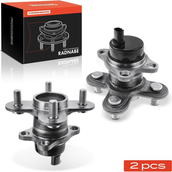 Frankberg 2X Mozzo Ruota Posteriore Set Di Cuscinetti Per Daihatsu Cuore Vi Sirion Trevis 1.0L 1.3L 1.5L 2003-2013-image