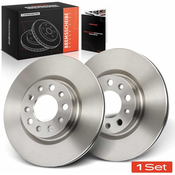 Frankberg 2X Dischi Freno Asse Posteriore Per Alfa Romeo Giulia 952 Stelvio 949 2.0L 2.1L Anno Dal 2015-image