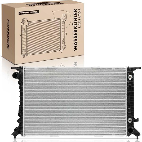 Frankberg 1X Radiatore Acqua Radiatore Motore Per Audi A4 Allroad Avant A5 Cabriolet Q5 Porsche Macan-image