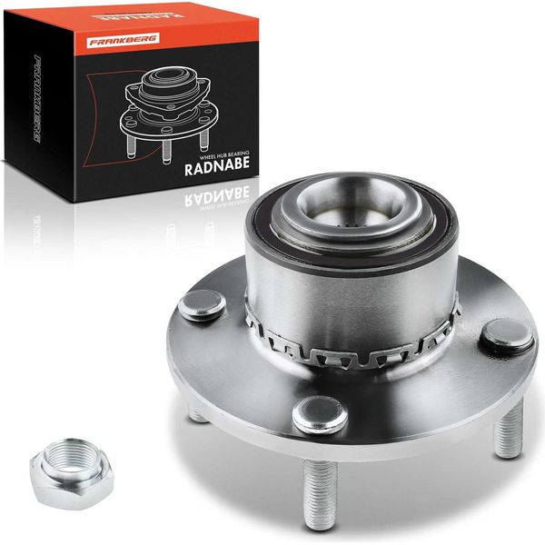 Frankberg 1X Mozzo Ruota Set Di Cuscinetti Asse Anteriore Entrambi I Lati Per Mitsubishi Colt Czc Cabriolet Vi Smart Forfour-image