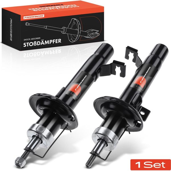Frankberg 2X Ammortizzatore Asse Anteriore Per Ford Fusion Ju 1.4L 1.6L 2002-2004-image