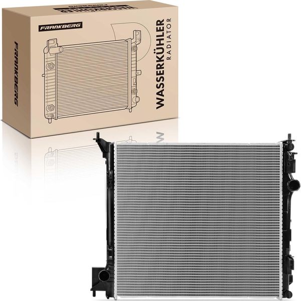 Frankberg 1X Radiatore Acqua Radiatore Motore Per Nissan Qashqai J11 J12 1.3L Anno Dal 2018-image