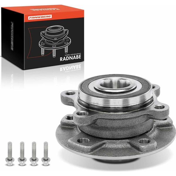 Frankberg 1X Mozzo Ruota Set Di Cuscinetti Asse Posteriore Entrambi I Lati Per Alfa Romeo Tonale Fiat 500X Jeep Compass Renegade Suv Van-image