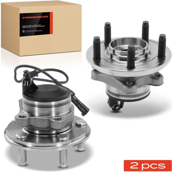Frankberg 2X Set Di Cuscinetti Ruota Anteriore Per Jaguar Xf Sportbrake Xj Xk Convertible Coupé-image