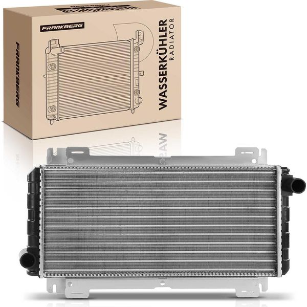Frankberg 1X Radiatore Acqua Radiatore Motore Per Ford Fiesta Ii Furgone/Hatchback Fbd Fvd-image