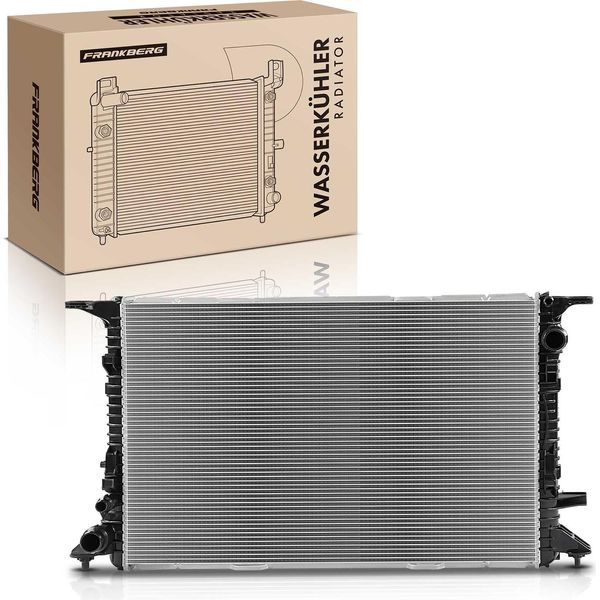 Frankberg 1X Radiatore Acqua Radiatore Motore Per Audi A8 4H2 4H8 4HC 4HL 4.2L-image