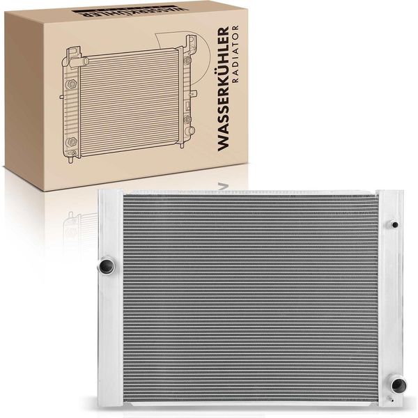 Frankberg 1X Radiatore Acqua Radiatore Motore Per Bmw E60 E61 E63 E64 E65 E66 E67-image