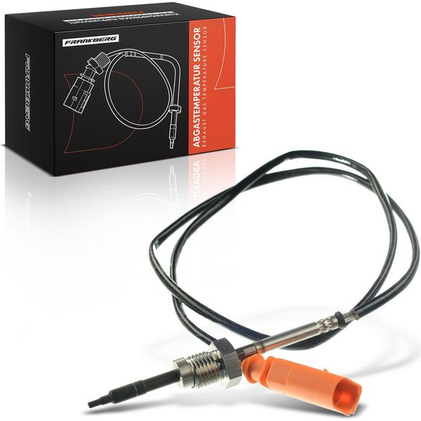 Frankberg 1X Sensore Temperatura Gas Di Scarico Per Vw Golf Vi Cabriolet Variant Jetta Iii Tiguan Scirocco-image