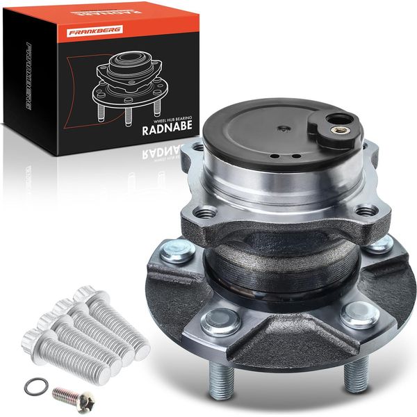 Frankberg 1X Mozzo Ruota Set Di Cuscinetti Asse Posteriore Entrambi I Lati Per Ford C-Max Focus Ii Cabriolet Notchback Turnier-image