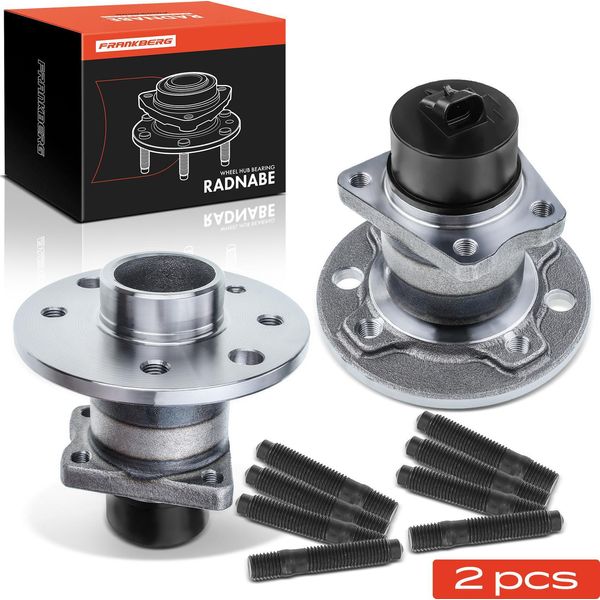 Frankberg 2X Mozzo Ruota Set Di Cuscinetti Asse Posteriore Entrambi I Lati Per Opel Astra F Cabriolet Caravan Cc Furgone / Station Wagon-image