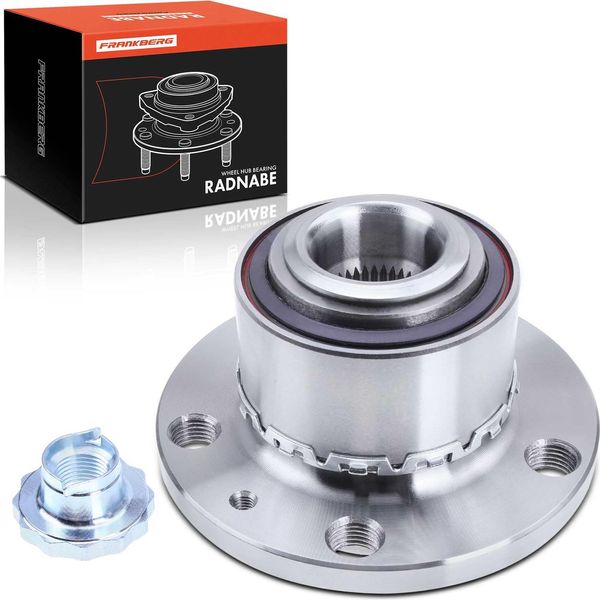 Frankberg 1X Mozzo Ruota Set Di Cuscinetti Asse Anteriore Entrambi I Lati Per Skoda Fabia I Combi Praktik Notchback Ii Roomster-image