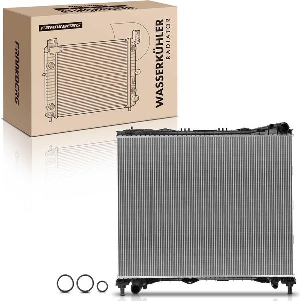 Frankberg 1X Radiatore Acqua Radiatore Motore Per Land Rover Range Rover 4 Discovery 5 3.0L-image