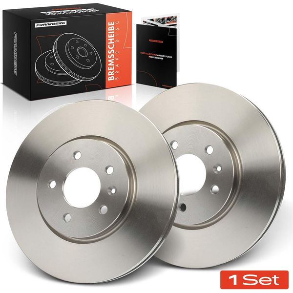 Frankberg 2X Dischi Freno Asse Anteriore Per Opel Astra H Caravan J Gtc Notchback Cascada Zafira Tourer C Van-image