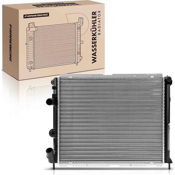 Frankberg 1X Radiatore Acqua Radiatore Motore Per Renault Clio 2 Kangoo 1.2L 1.4L-image