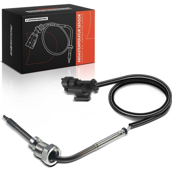 Frankberg 1X Sensore Temperatura Gas Di Scarico Per Opel Corsa D Vauxhall Astra Mk Iii Vi 1.7L 2006-2016-image