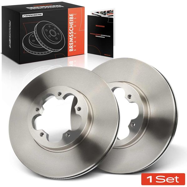 Frankberg 2X Dischi Freno, Asse Anteriore Per Ford Transit Bus Box/Chassis Tourneo 2006-2014-image