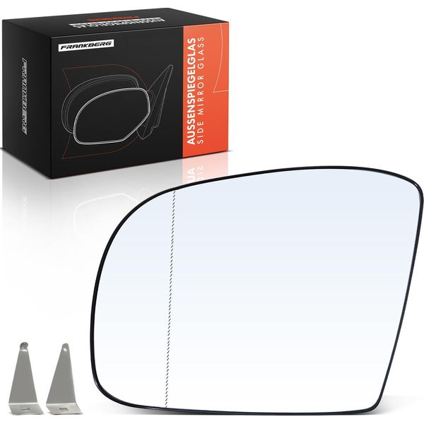 Frankberg 1X Vetro Specchio Esterno Sinistro Per Mercedes-Benz Classe M W164 Classe R V251 W251-image