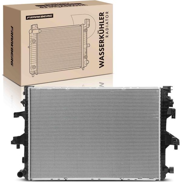Frankberg 1X Radiatore Acqua Radiatore Motore Per Vw Transporter T5 Multivan California 7E 7J-image