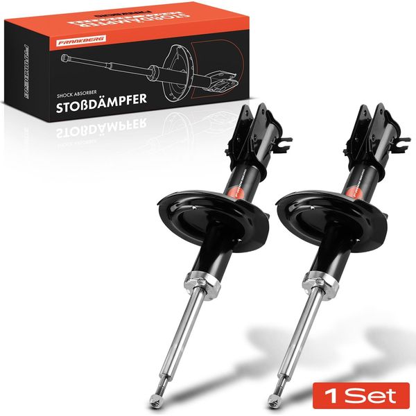Frankberg 2X Ammortizzatore Asse Anteriore Per Fiat Multipla 186 1.6L 1.9L 1999-2010-image