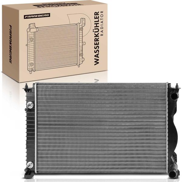 Frankberg 1X Radiatore Acqua Radiatore Motore Per Audi A6 2.7L-3.0L 2004-2011-image