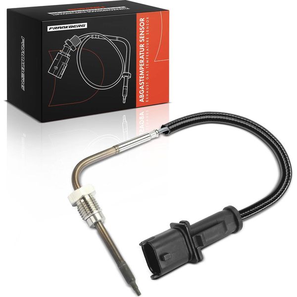 Frankberg 1X Sensore Temperatura Gas Di Scarico Per Alfa Romeo 159 Sportwagon 939 2.4L-image