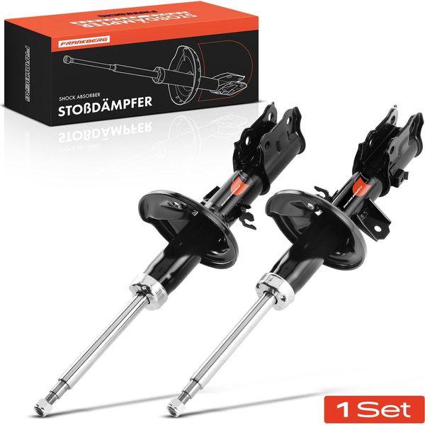 Frankberg 2X Ammortizzatore Asse Anteriore Per Hyundai Getz Tb 1.1L 1.3L 1.4L 1.5L 1.6L 2002-2009-image