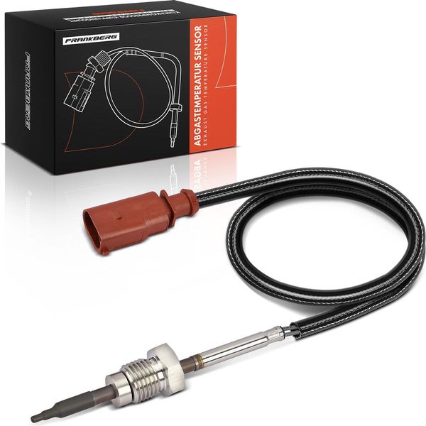 Frankberg 1X Sensore Temperatura Gas Di Scarico Per Vw Golf Viii Variant Audi A3 8Y Seat Leon-image