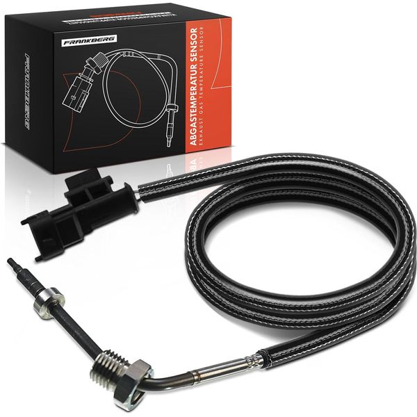 Frankberg 1X Sensore Temperatura Gas Di Scarico Per Opel Astra J Notchback Caravan P10 J-image