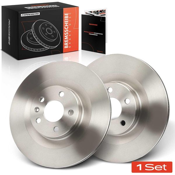 Frankberg 2X Dischi Freno Asse Posteriore Per Volvo S60 Iii S90 Ii V60 Cross Country V90 Estate XC60 XC90-image