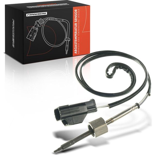 Frankberg 1X Sensore Di Temperatura Dei Gas Di Scarico Per Dodge Nitro Jeep Cherokee Wrangler Jk-image