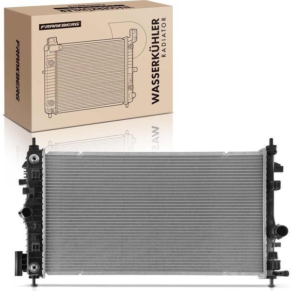 Frankberg 1X Radiatore Acqua Radiatore Motore Per Opel Insignia A G09 Saab 9-5 Chevrolet-image
