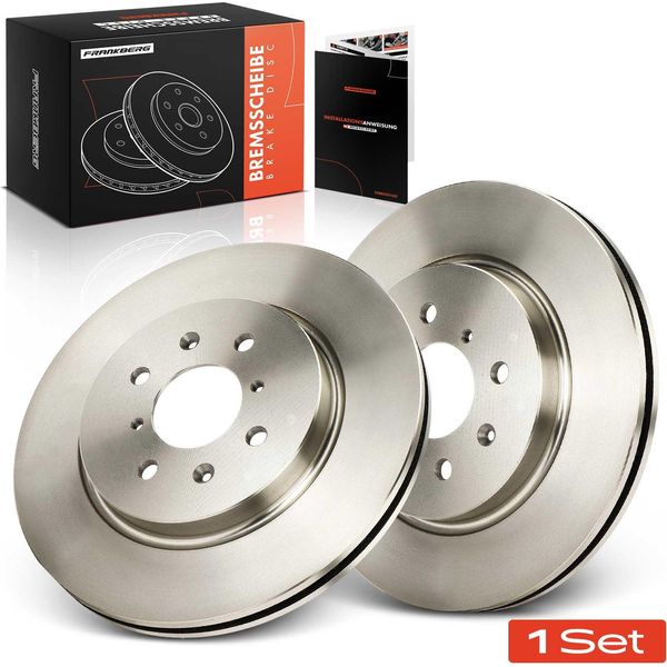 Frankberg 2X Dischi Freno Asse Anteriore Per Suzuki Swift Iv Fz Nz 1.2L Anno Dal 2010-image