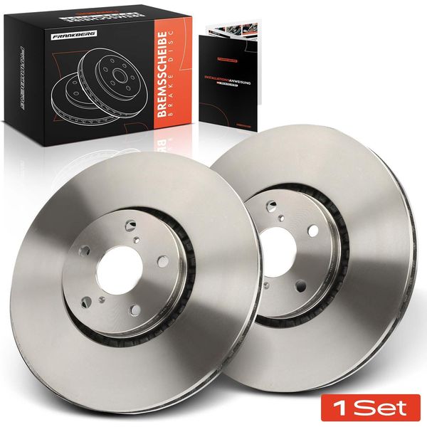 Frankberg 2X Dischi Freno Asse Anteriore Per Lexus Gs Is Iii Rc 2.0L 2.5L 3.5L 3.0L 4.3L 4.6L Anno 2005 In Poi-image