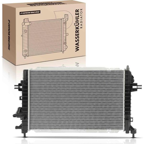 Frankberg 1X Radiatore Acqua Raffreddatore Motore Per Opel Astra H Zafira 1.3L-2.0L-image