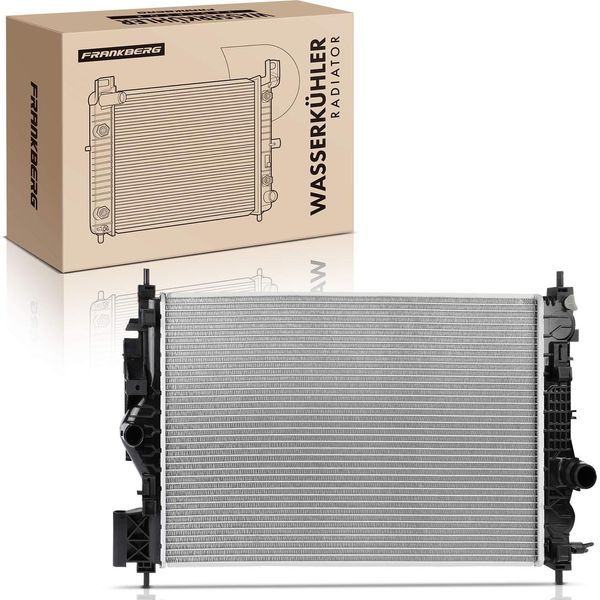 Frankberg 1X Radiatore Acqua Radiatore Motore Per Opel Astra J Gtc P10 Cascada Insignia A-image