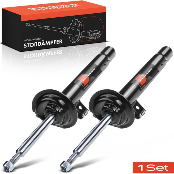 Frankberg 2X Ammortizzatore Asse Anteriore Per Bmw Serie 3 E46 Serie 3 Compact 1998-2007-image