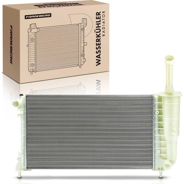 Frankberg 1X Radiatore Acqua Radiatore Motore Per Fiat Idea 350 Lancia Musa 350-image