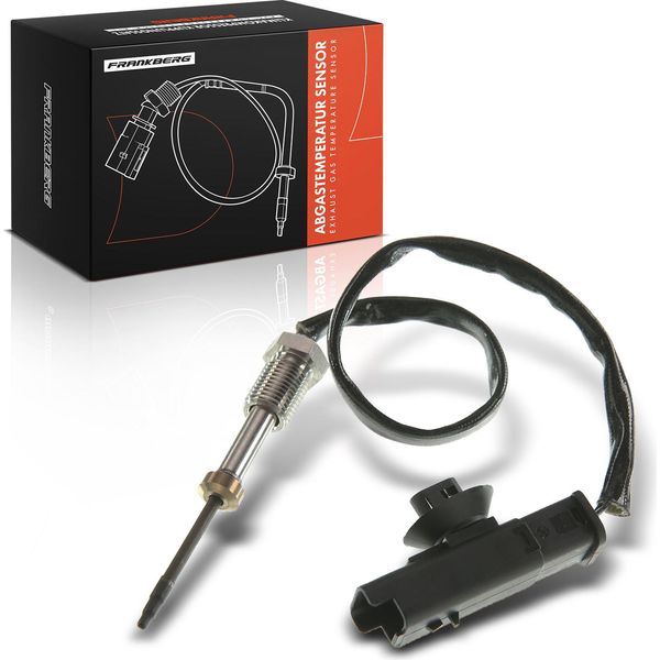 Frankberg 1X Sensore Di Temperatura Dei Gas Di Scarico Per Renault Grand ScéNic Ii Megane Ii ScéNic Ii 1.5L-image