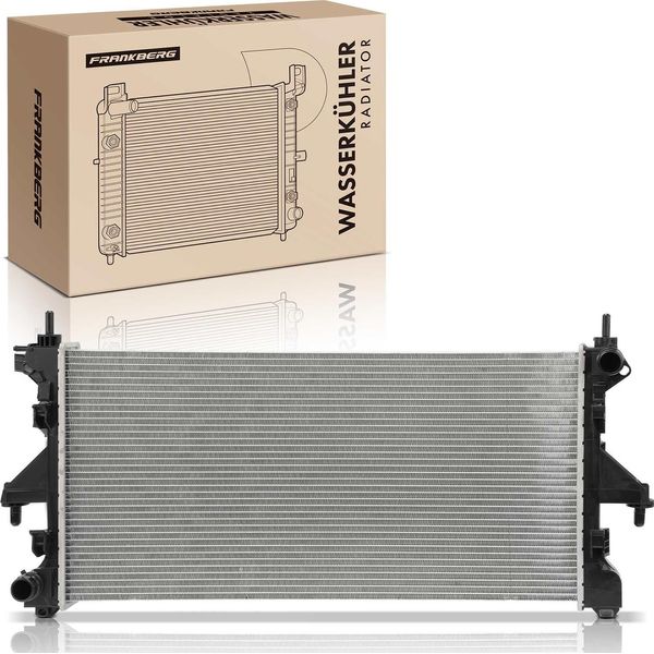 Frankberg 1X Radiatore Raffreddatore Acqua Motore Per Fiat Ducato Peugeot Boxer 2.2L-image