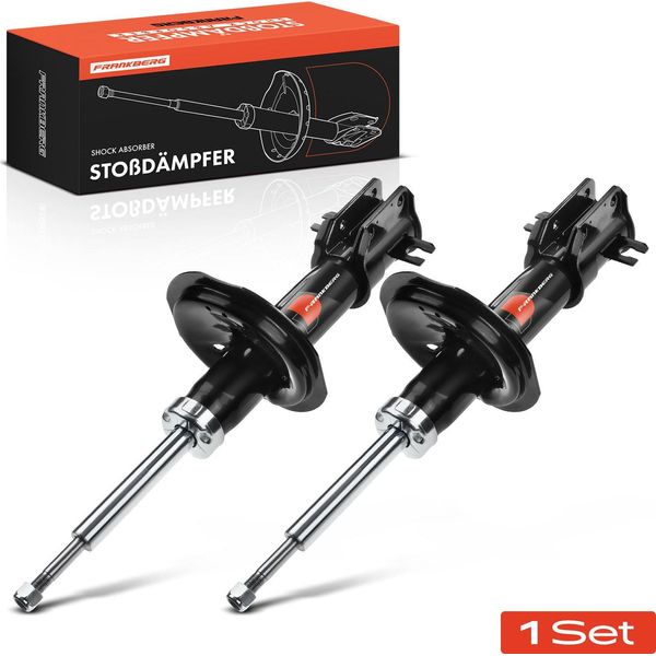 Frankberg 2X Ammortizzatore Asse Anteriore Per Fiat Punto 176 176C Punto Van 176 Lancia Y 840A 1993-2003-image