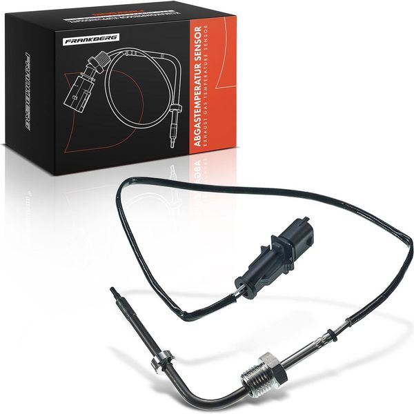 Frankberg 1X Sensore Temperatura Gas Di Scarico Per Fiat Fiorino Mpv Qubo 225 1.3L-image