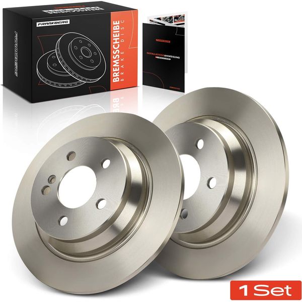 Frankberg 2X Dischi Freno Asse Posteriore Per Mercedes-Benz Classe S V221 W221 Sl R230 2005-2013-image