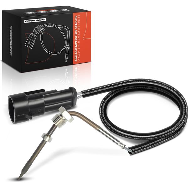 Frankberg 1X Sensore Di Temperatura Dei Gas Di Scarico Per Iveco Daily Iii Furgone/Telaio 2.8L 3.0L-image