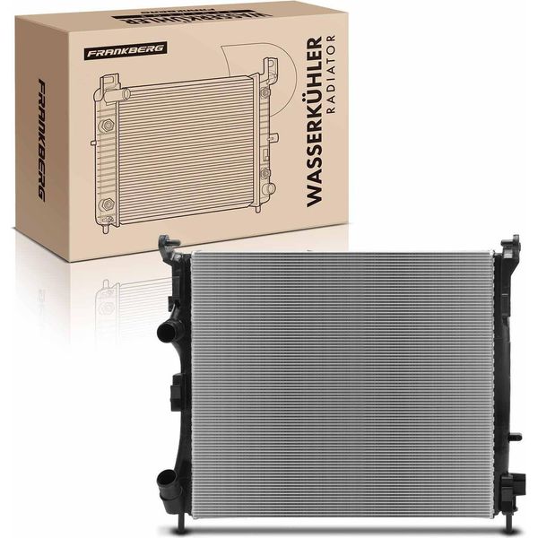 Frankberg 1X Radiatore Acqua Radiatore Motore Per Renault Clio 2 Thalia 1.5L-image