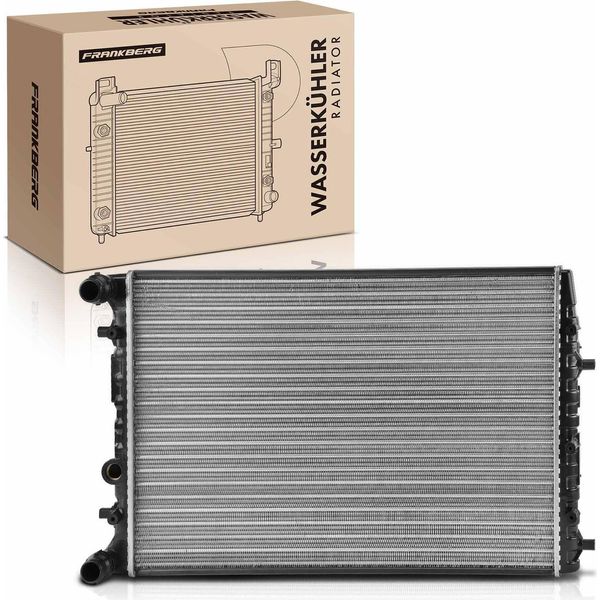 Frankberg 1X Radiatore Acqua Radiatore Motore Per Vw Polo 9N Seat Cordoba Ibiza Skoda Fabia-image